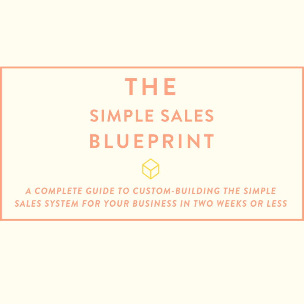 Simple Sales Blueprint